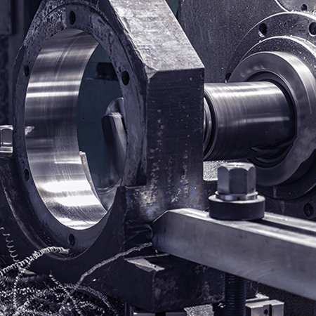 Boring in Aluminum Alloy Forging